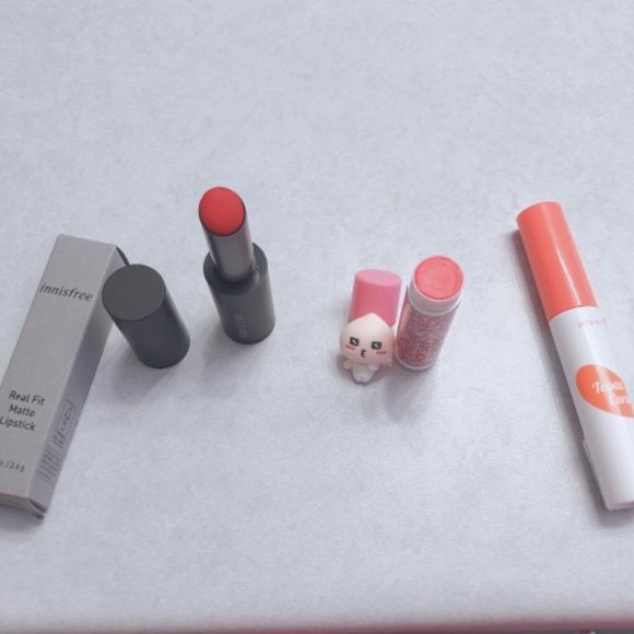 Korean Lipstick Lip tint Make up Innisfree Lipstick Kakao Lip Tint Balm - Picture 4 of 16